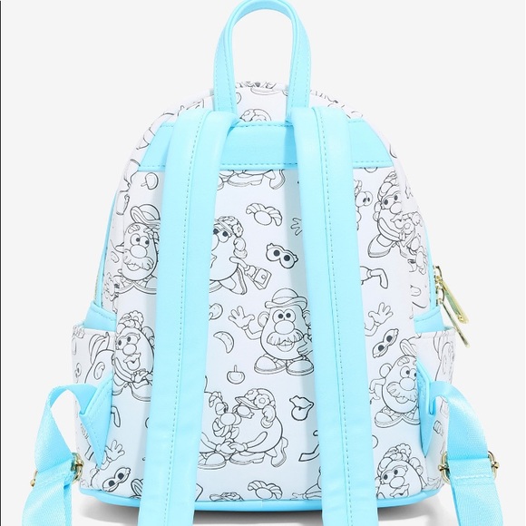 NWT Loungefly Mr and Mrs potato head mini backpack